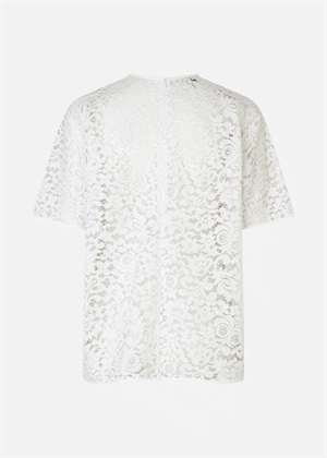 Mandie tee Bright White Plum Baum Und Pferdgarten 